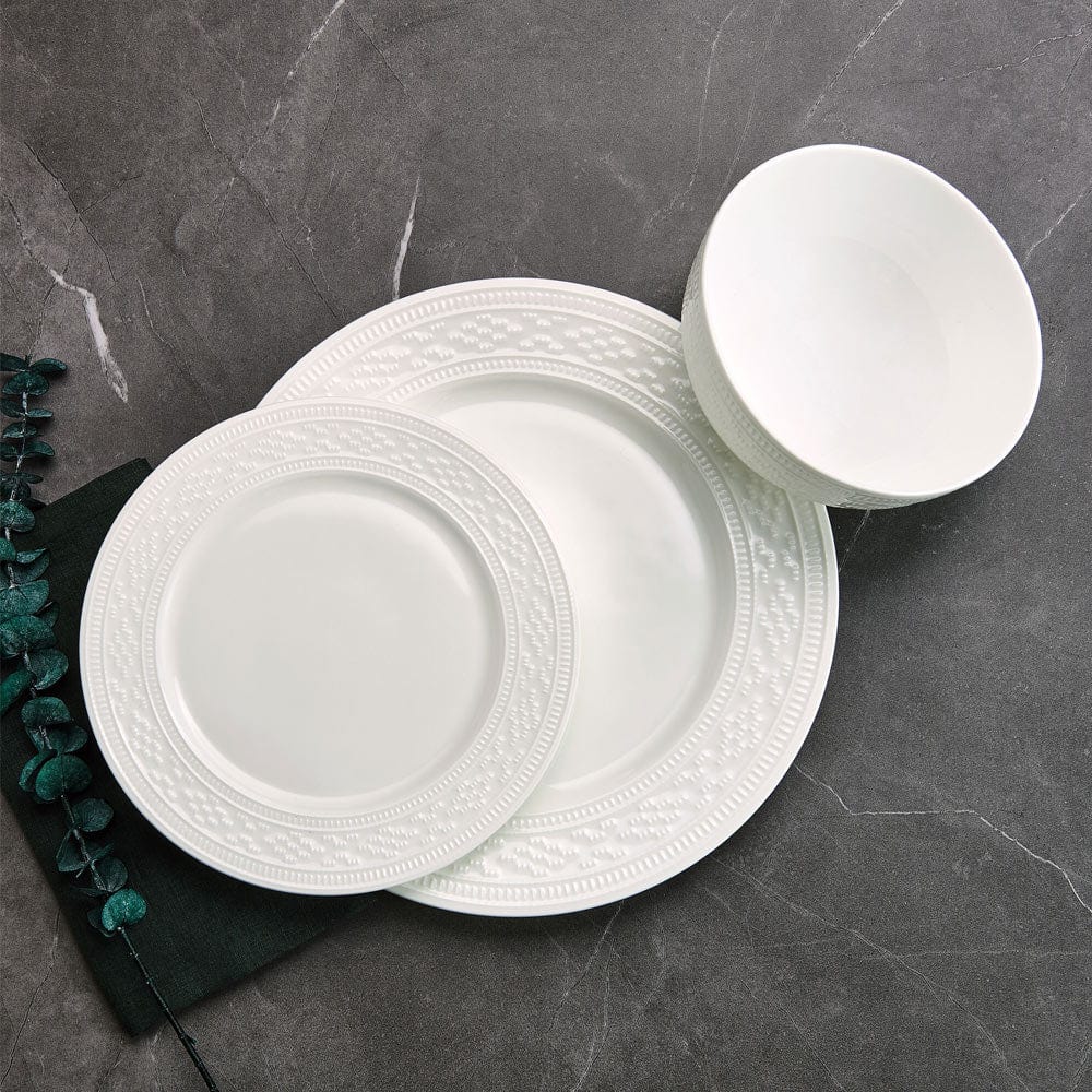 Haven 12 Piece Dinnerware Set. Service for 4 - Image 2