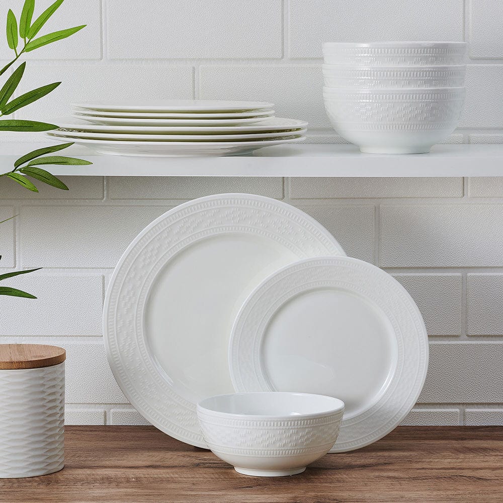 Haven 12 Piece Dinnerware Set. Service for 4 - Image 3