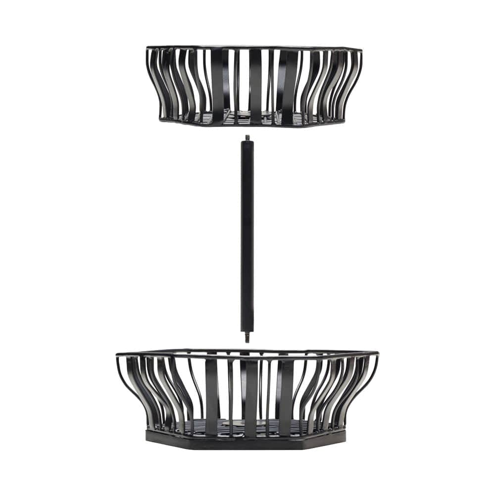 Hex 2 Tier Storage Basket - Image 4