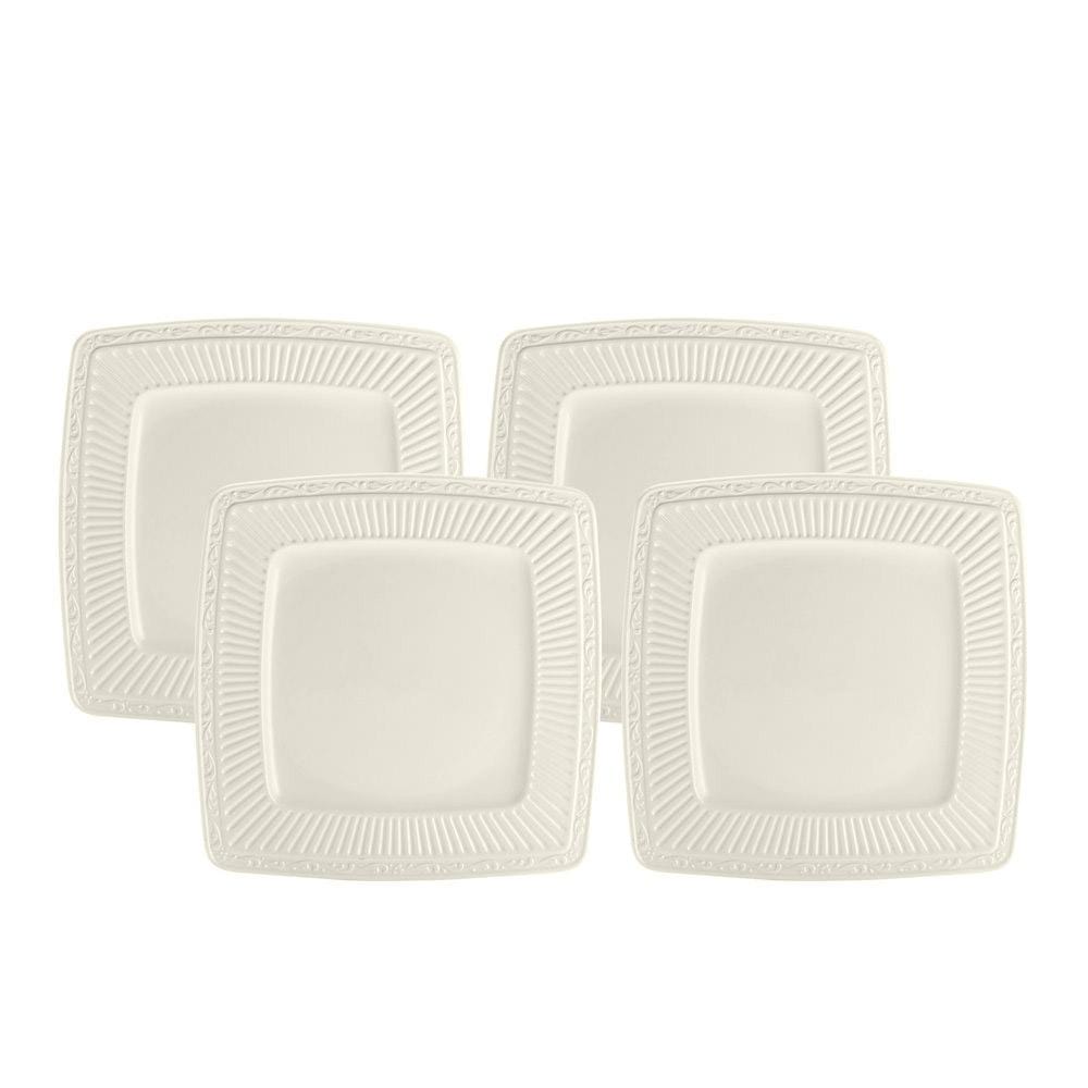 Italian Countryside? Set of 4 Square Brunch Plates
