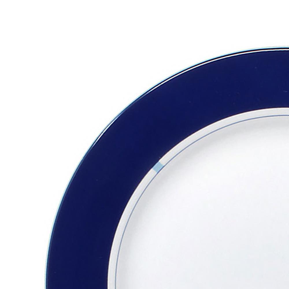 Jet Set Blue Accent Salad Plate - Image 2