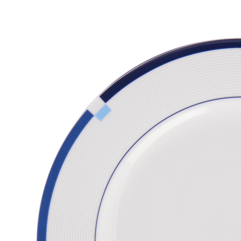 Jet Set Blue Set of 4 Salad Plates - Image 3