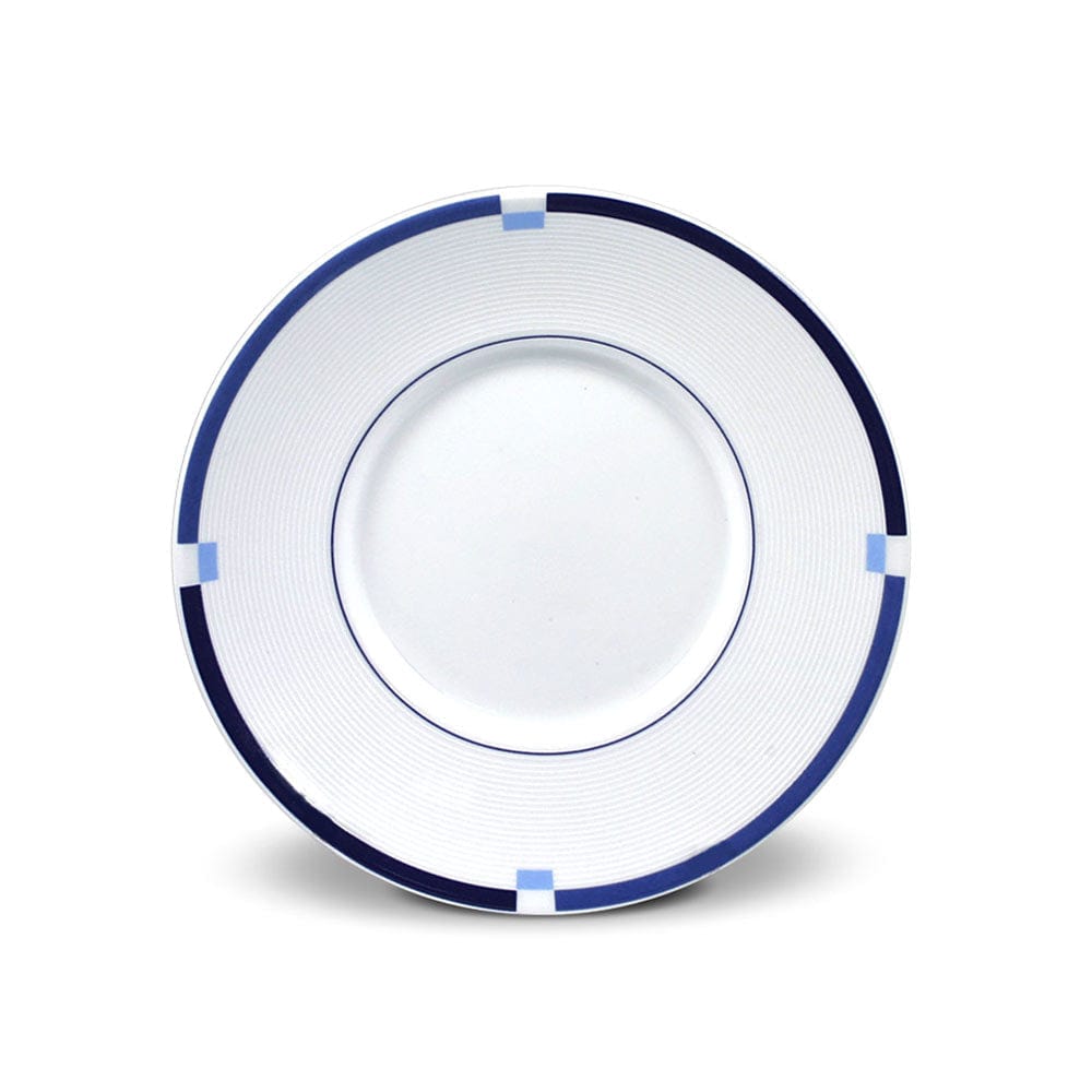 Jet Set Blue Set of 4 Tea Cups and Saucers - Image 5