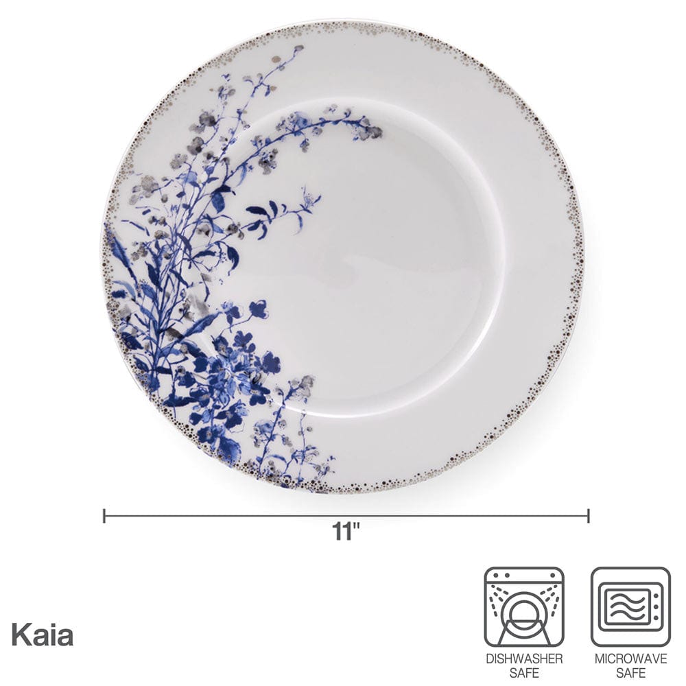 Kaia Platinum Set of 4 Dinner Plates - Image 5
