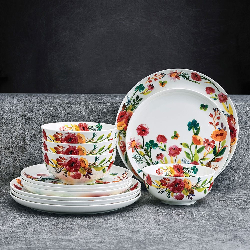 Karina 12 Piece Dinnerware Set. Service for 4 - Image 3