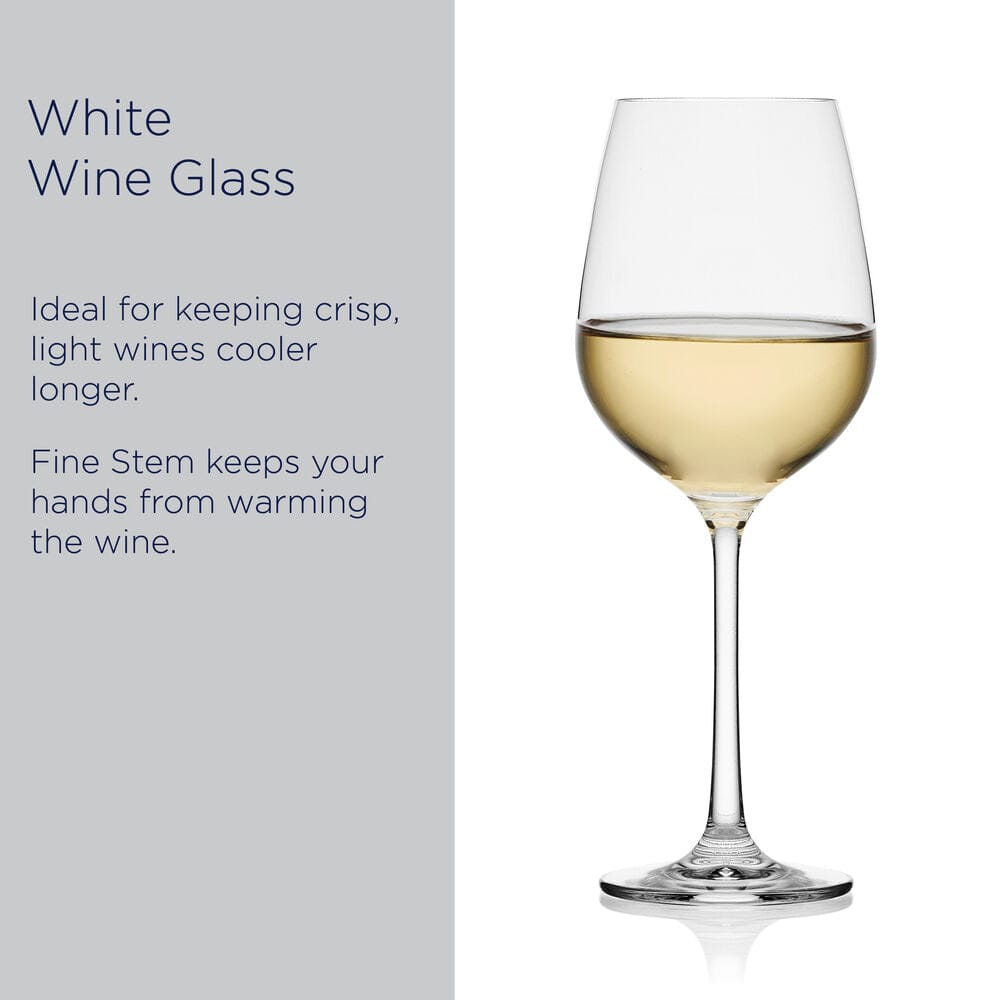 Lana Set of 4 White Wine Glasses - Image 4