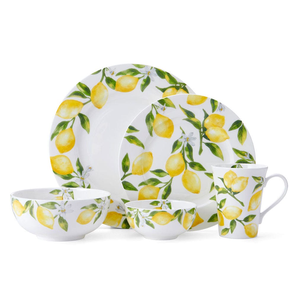 Lemons 40 Piece Dinnerware Set. Service for 8 - Image 7