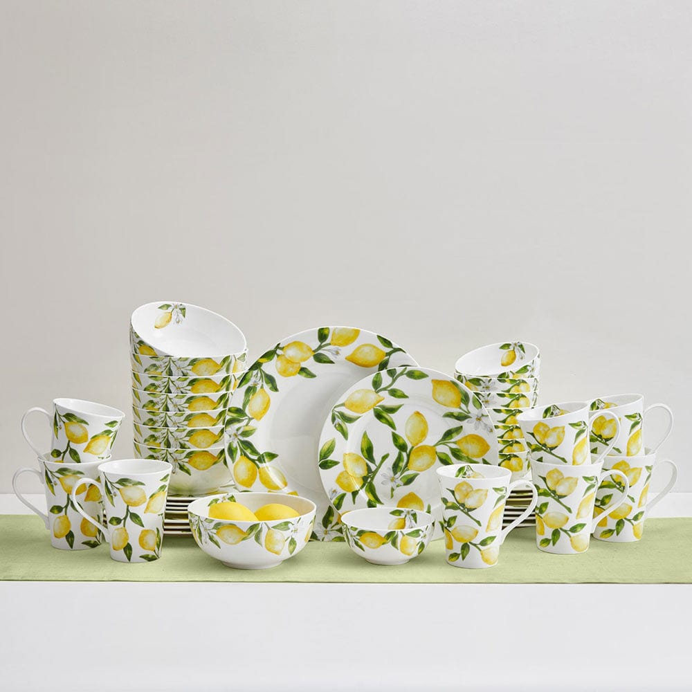 Lemons 40 Piece Dinnerware Set. Service for 8 - Image 3