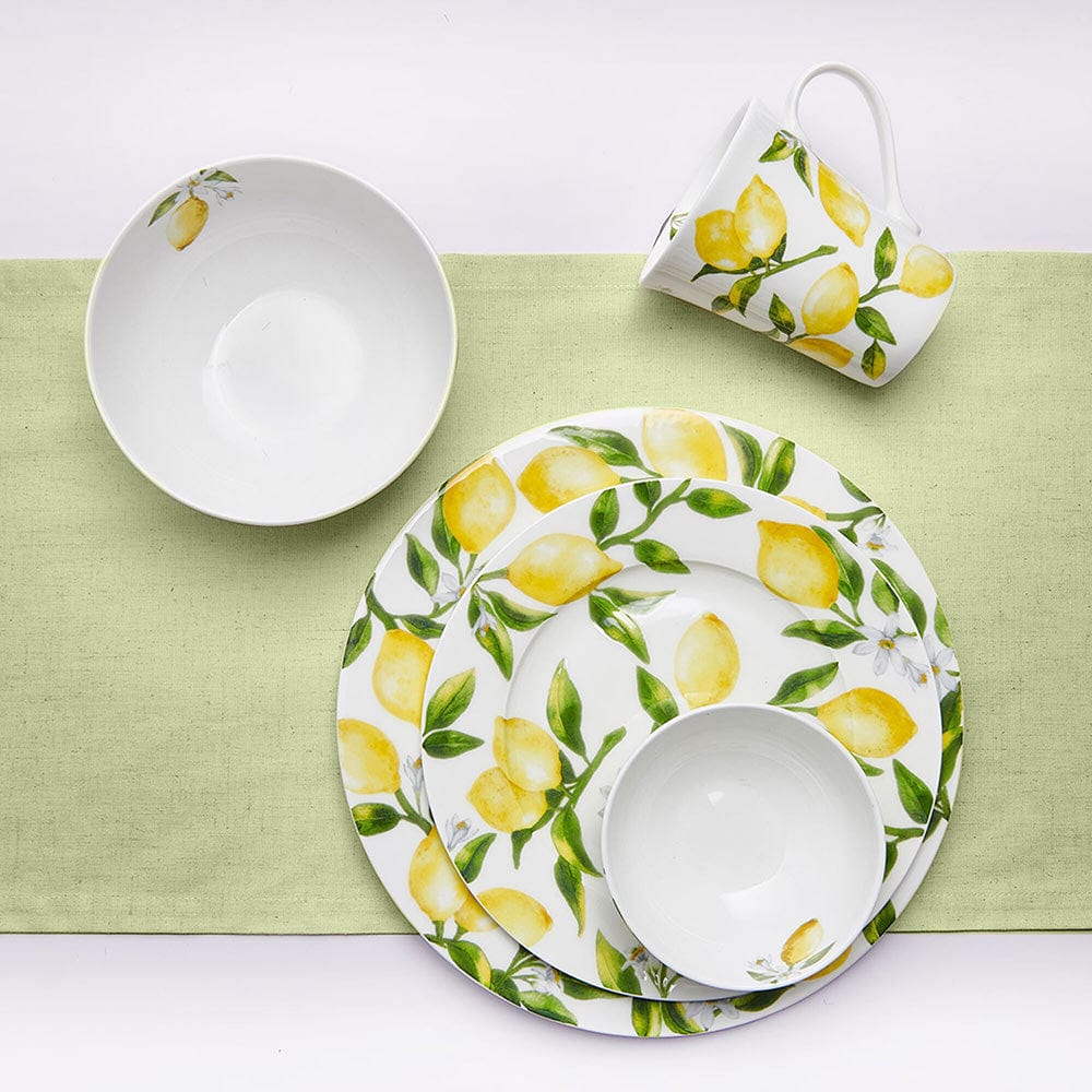 Lemons 40 Piece Dinnerware Set. Service for 8 - Image 2