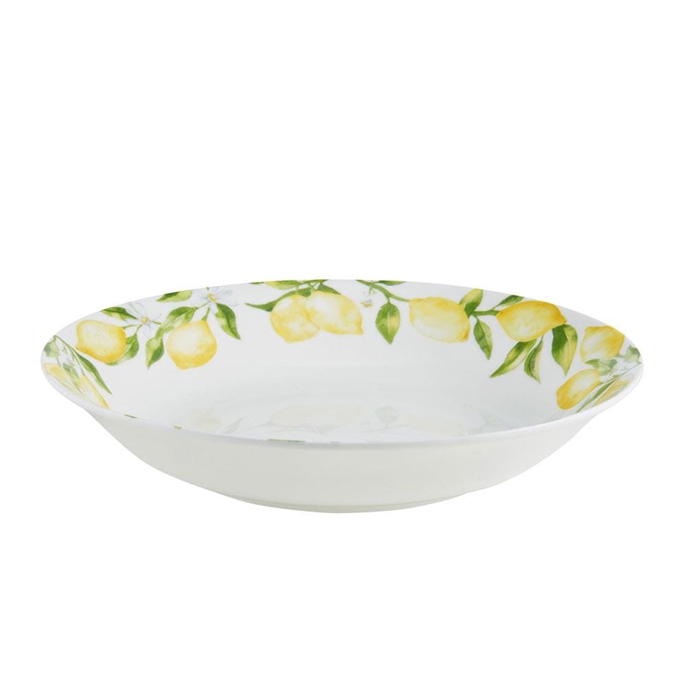 Lemons Serving Bowl. 10 Inch