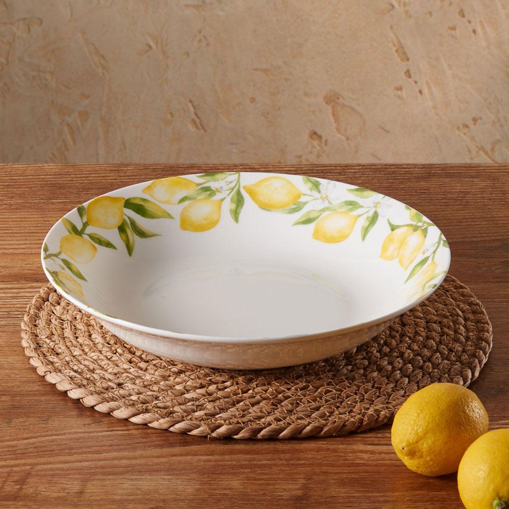 Lemons Serving Bowl. 10 Inch - Image 2
