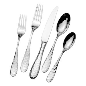 Lilah 45 Piece Flatware Set. Service for 8