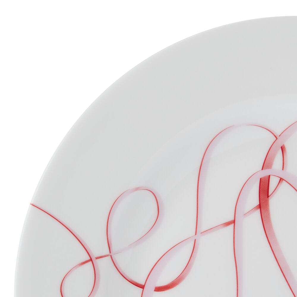Love Story Pink Set of 4 Salad Plates - Image 3