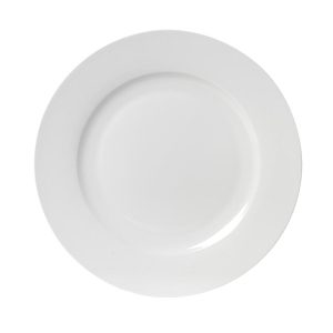 Lucerne White Dinner Plate