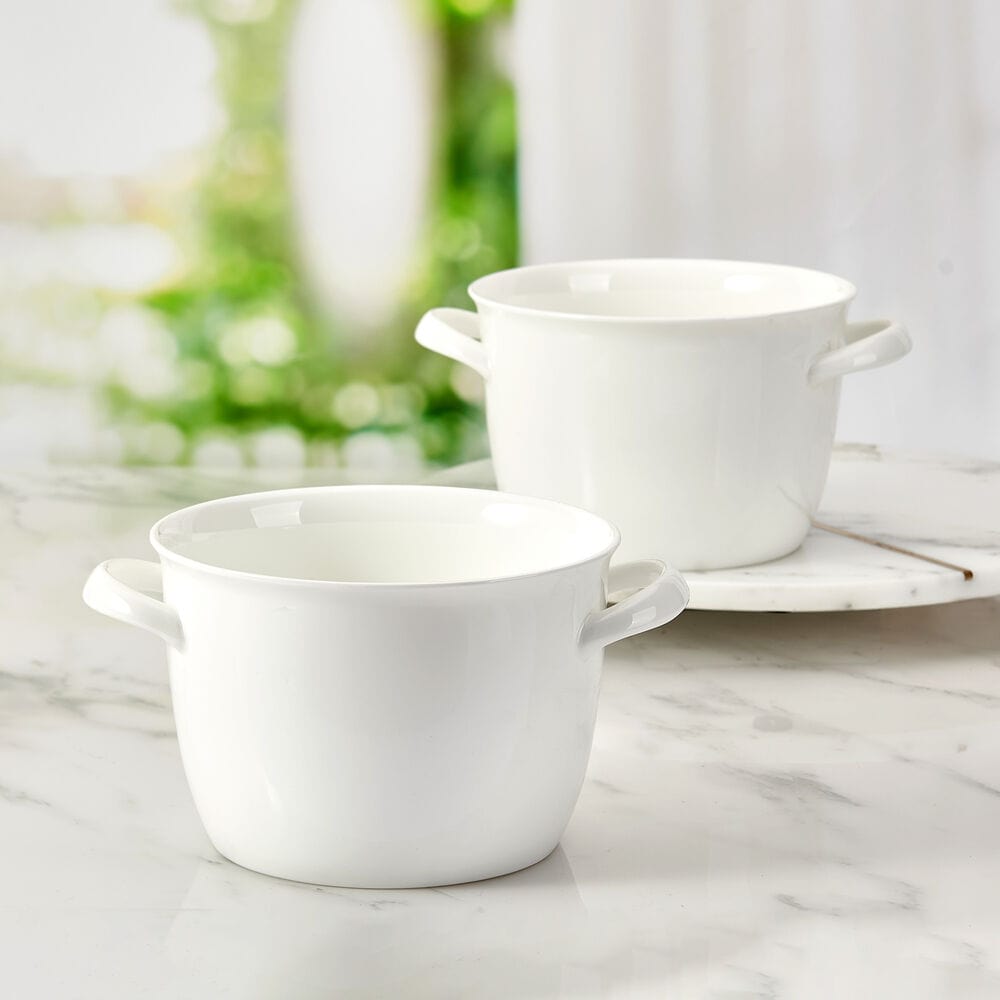 Lucerne Set of 2 Double Handled Bowls - Image 2