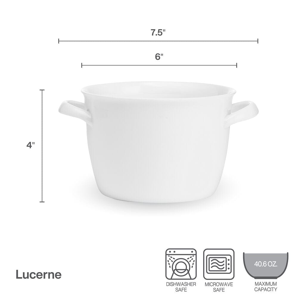 Lucerne Set of 2 Double Handled Bowls - Image 3