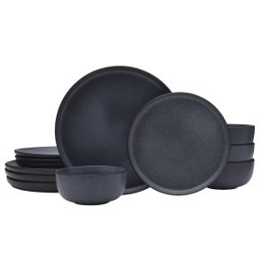 Mayer 12 Piece Dinnerware Set. Service for 4