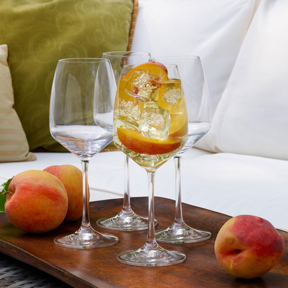 Melody Set of 4 White Wine Glasses - Image 2