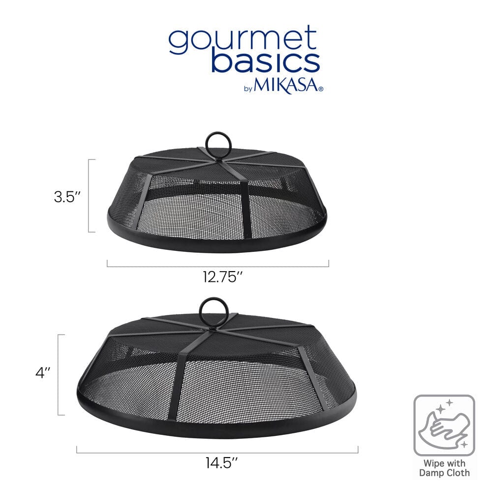 Set of 2 Mesh Outdoor Tray Food Covers - Image 3
