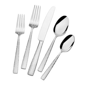 Oliver Mirror 65 Piece Flatware Set. Service for 12