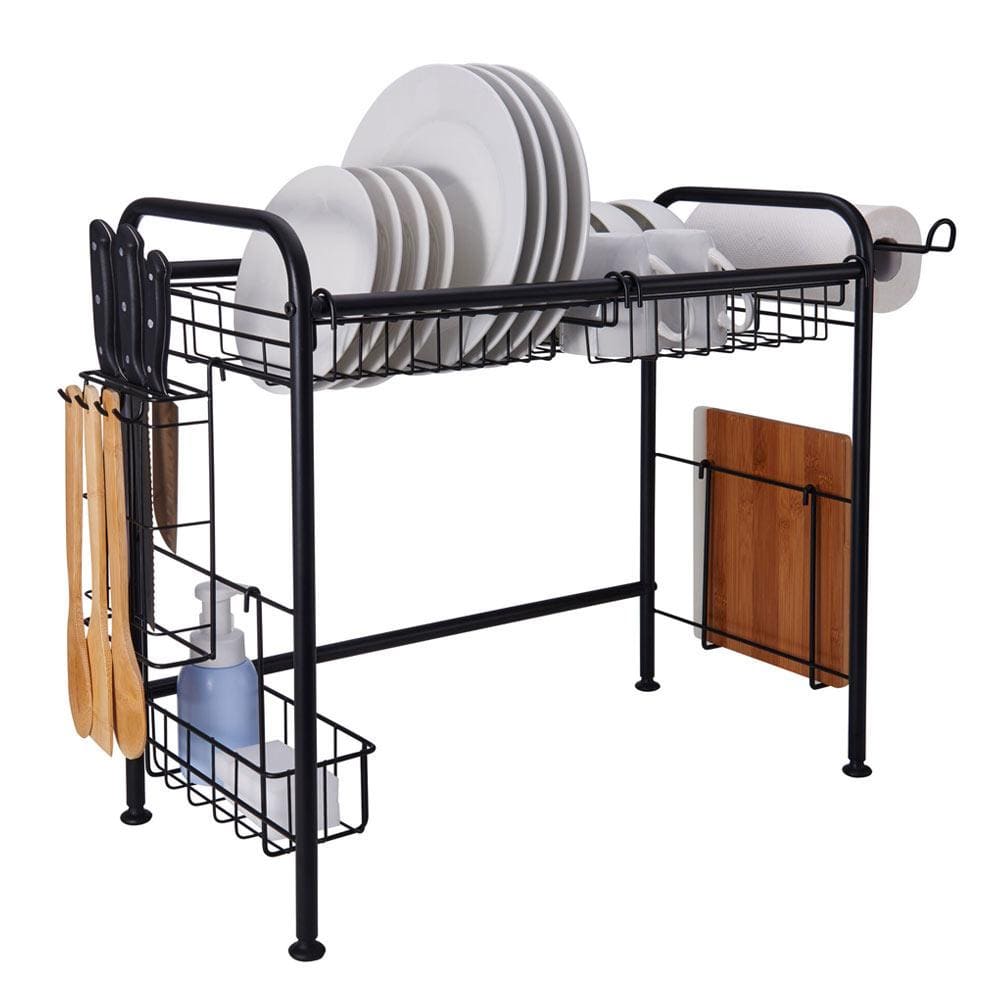 Over the Sink 2 Tier Organizer Dish Drying Rack. 31 Inch - Image 2