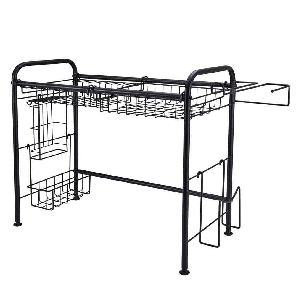 Over the Sink 2 Tier Organizer Dish Drying Rack. 31 Inch - Image 3