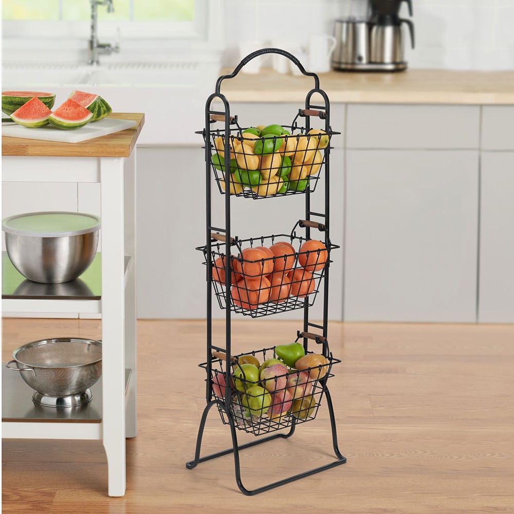 Pacific 3 Tier Adjustable Standing Storage Rack - Image 3