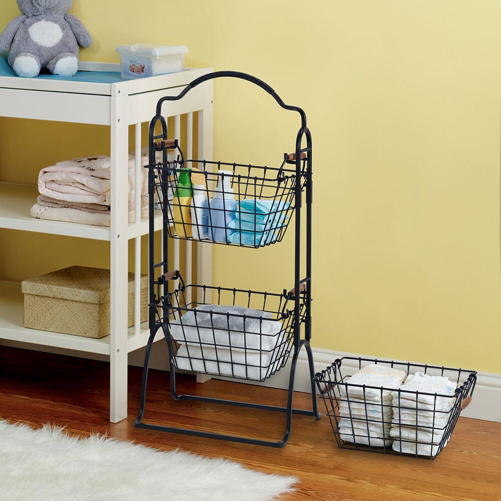 Pacific 3 Tier Adjustable Standing Storage Rack - Image 4
