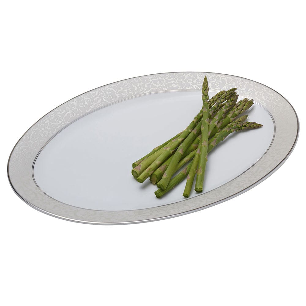 Parchment 14 Inch Oval Platter - Image 2