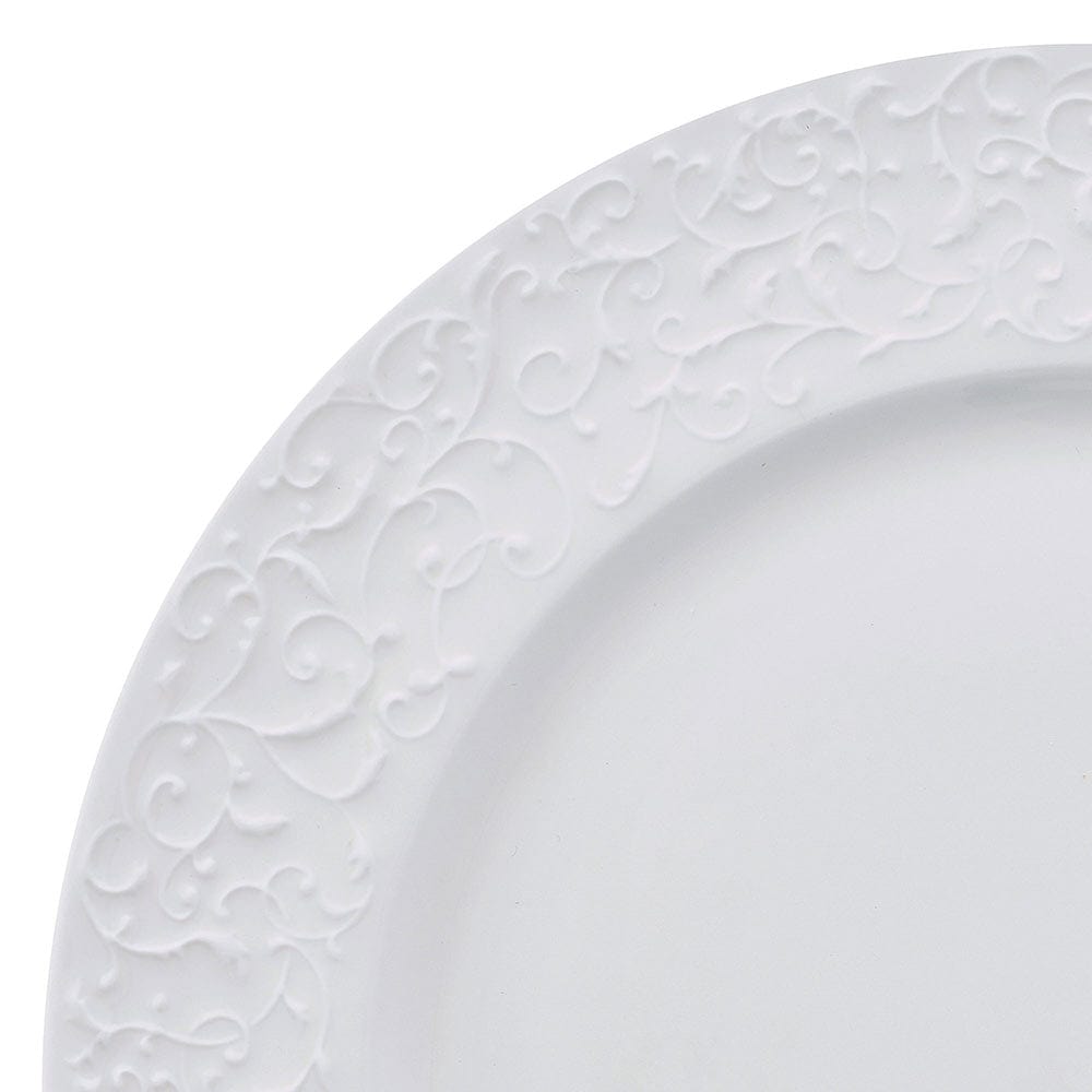 Parchment White 18 Piece Dinnerware Set. Service for 6 - Image 4