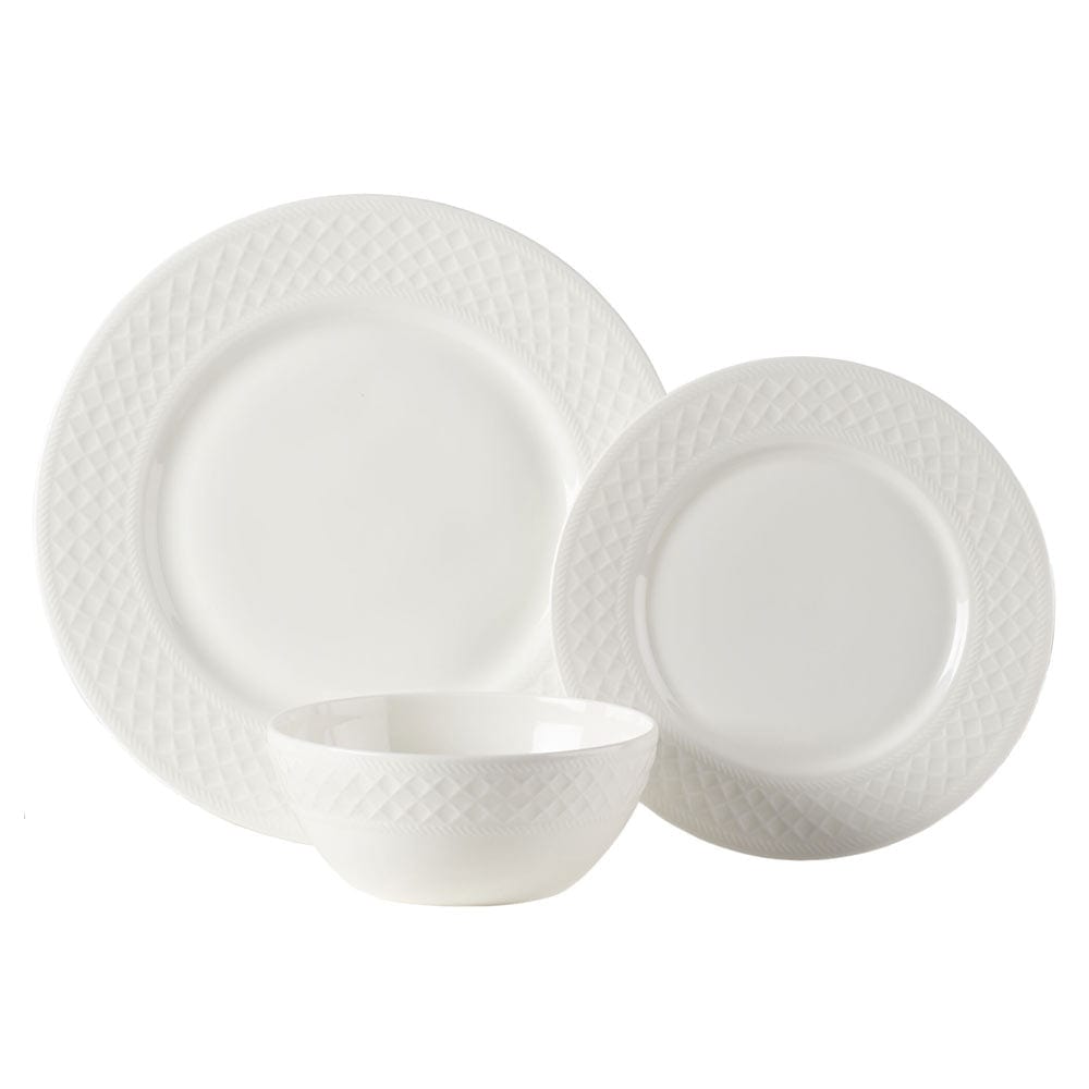 Patterson Vegan Bone? 12 Piece Dinnerware Set. Service for 4 - Image 9