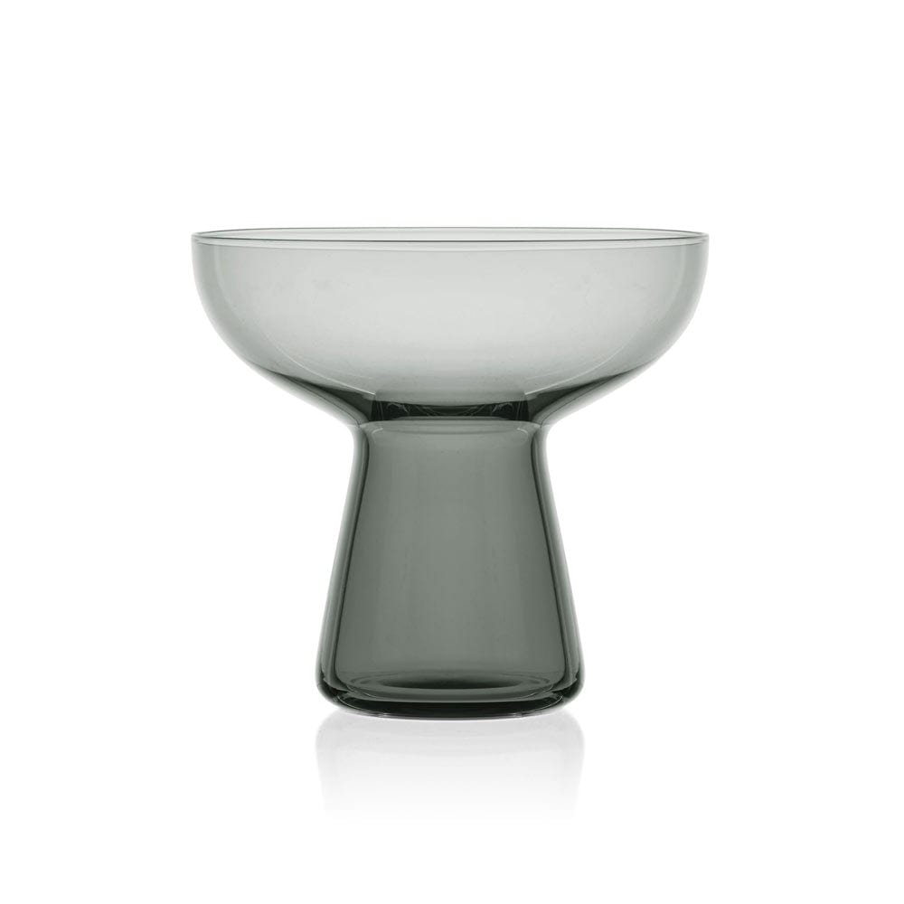 Phoebe Smoke Set of 4 Margarita Cocktail Glasses - Image 3