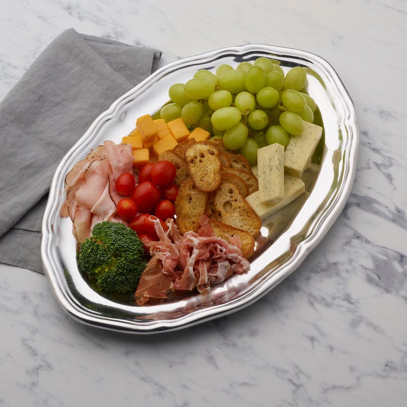 Queen Anne Large Oval Tray - Image 2