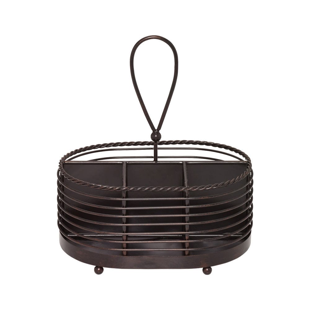 Rope Napkin and Flatware Storage Caddy - Image 3