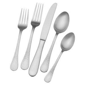 Brooklyn Satin 20 Piece Flatware Set. Service for 4
