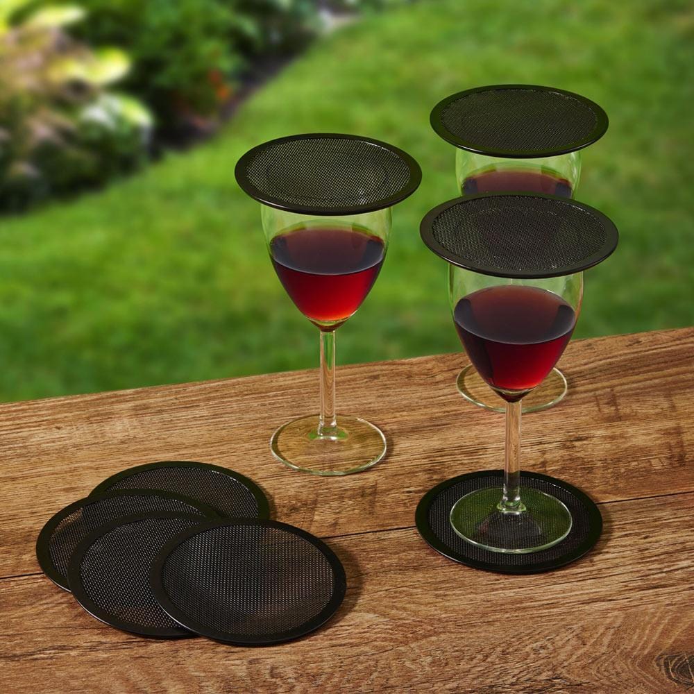 Set of 8 Drink Covers and Coasters - Image 2