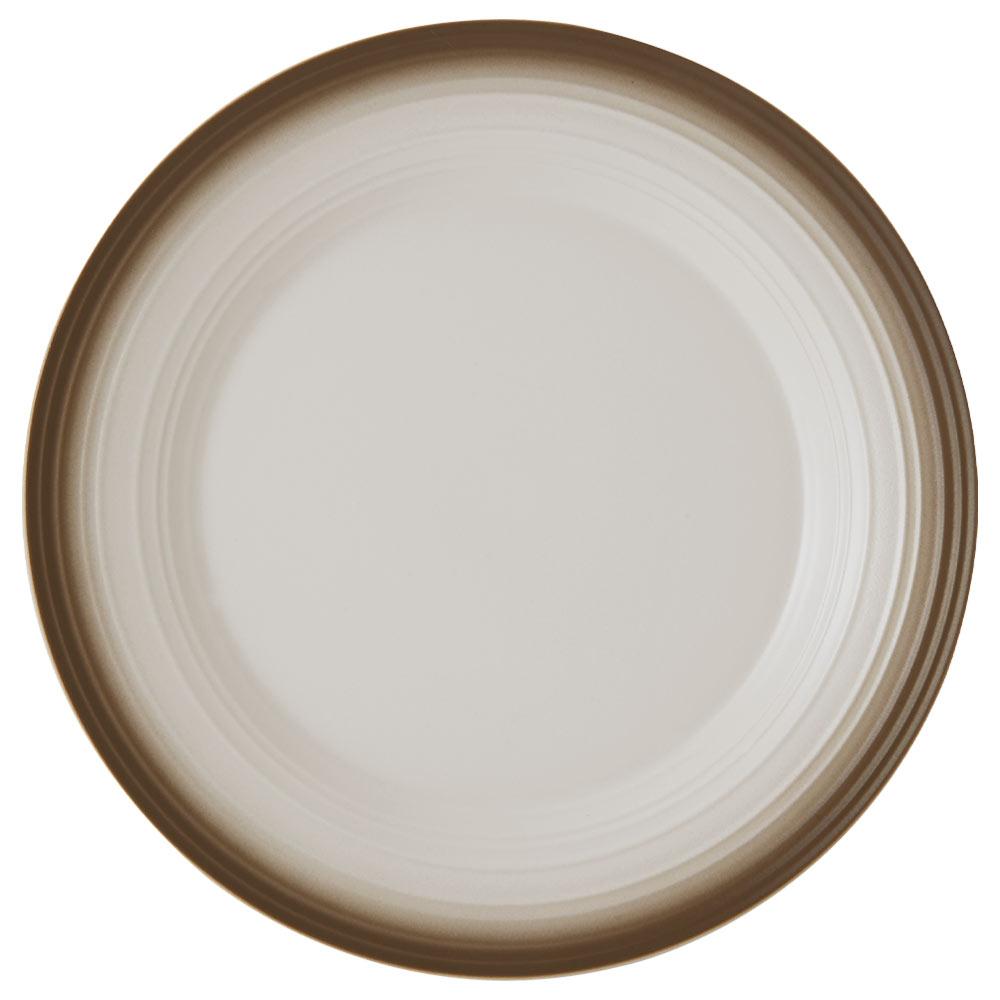 Swirl Ombre Mocha Round Platter