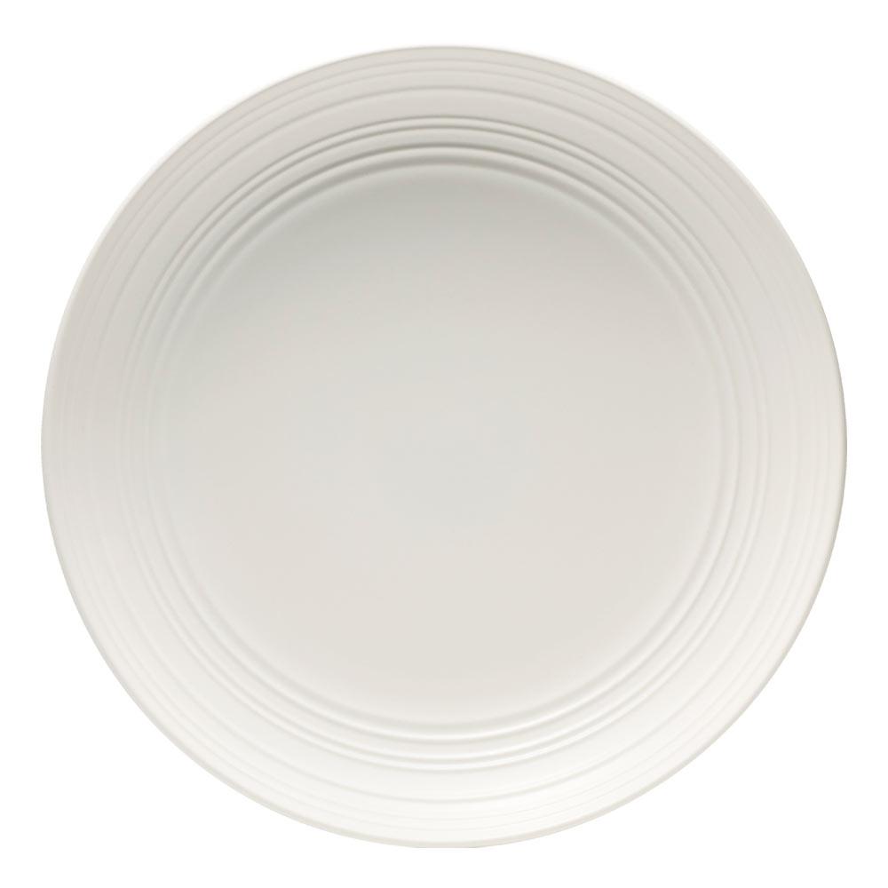 Swirl White Coupe 4 Piece Place Setting - Image 3