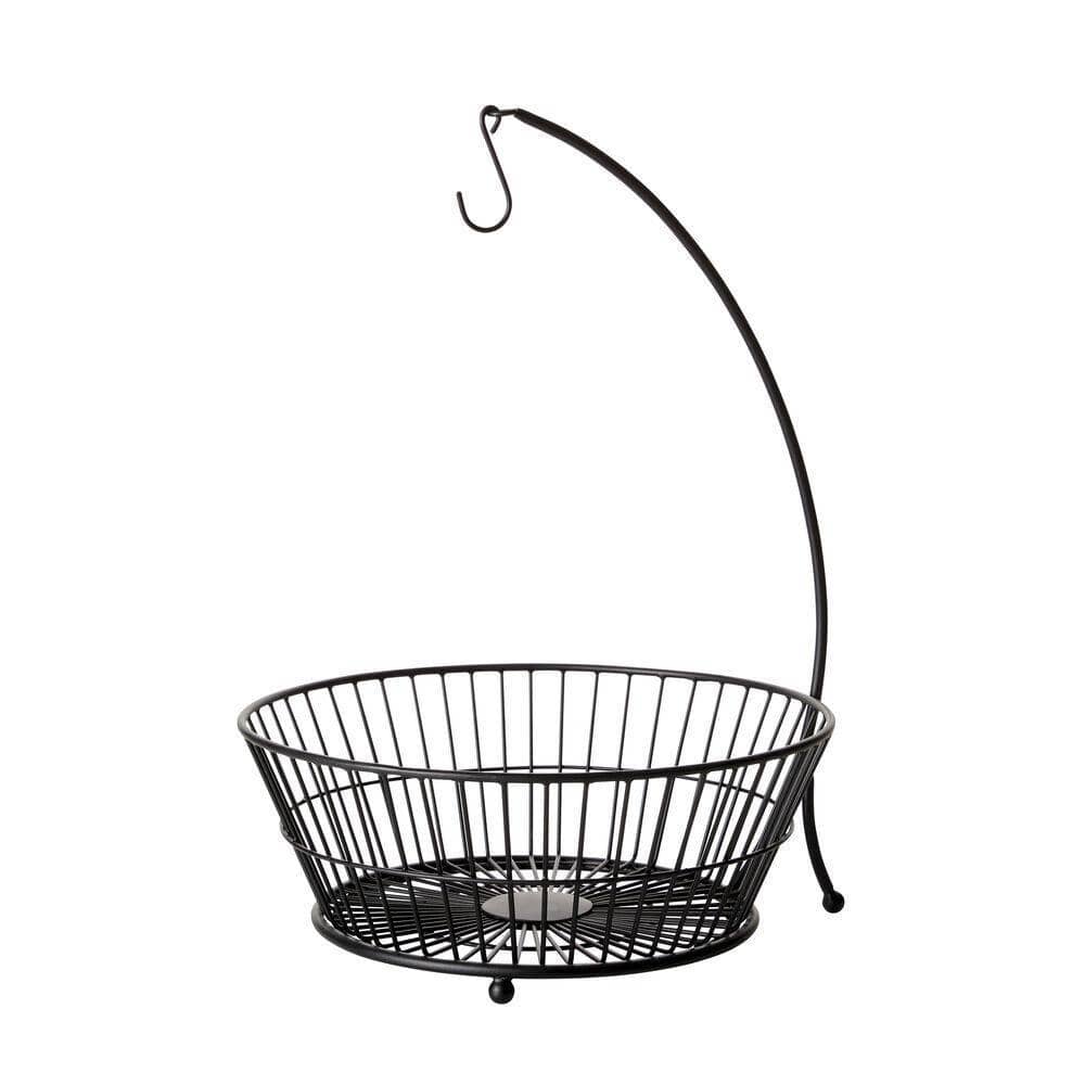 Tully 2 Tier Fruit Storage Basket with Banana Hook - Image 5