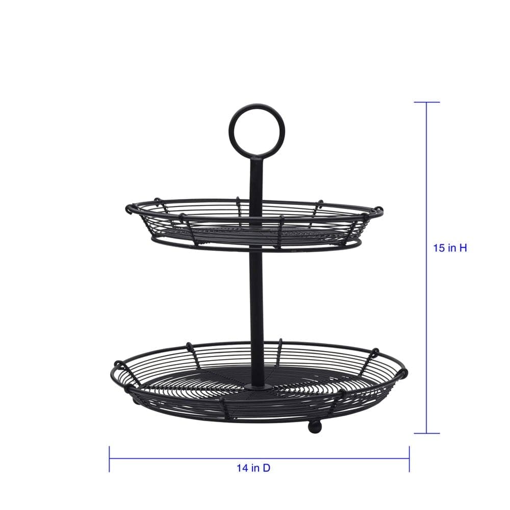 Tulsa Adjustable 3 Tier Serving Stand - Image 5